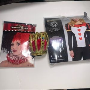 Queen of Hearts Costume Bundle